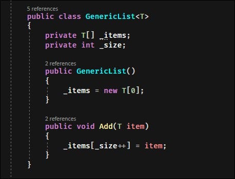 Passez les paramètres de type à l'aide de la syntaxe entre crochets <T>. » width= »458&Prime; height= »350&Prime; onload= »pagespeed.lazyLoadImages.loadIfVisibleAndMaybeBeacon(this); » onerror= »this.onerror=null;pagespeed.lazyLoadImages.loadIfVisibleAndMaybeBeacon(this); »/></p>
<p>Vous pouvez également les utiliser dans des fonctions, et si vous utilisez le paramètre type comme type d&rsquo;argument, il peut même être déduit automatiquement.</p>
<p><img loading=