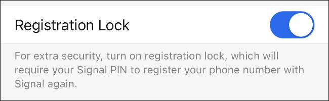 Activer le verrouillage d'enregistrement dans le signal