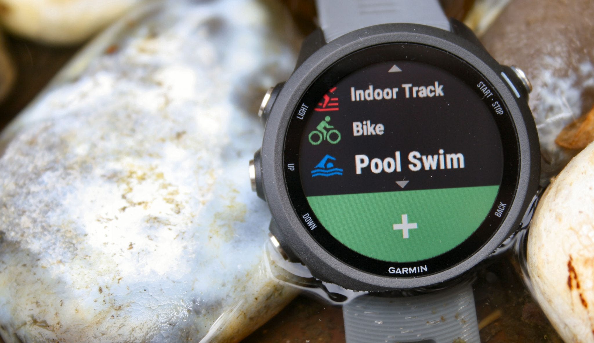 forerunner 245 swimming