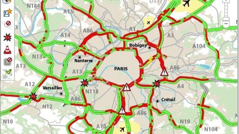 Sytadin : l&rsquo;info trafic en temps réel