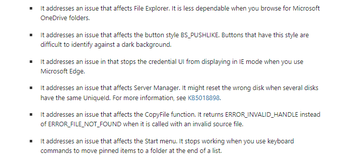 Améliorations de la version 22621.755 de Windows 11