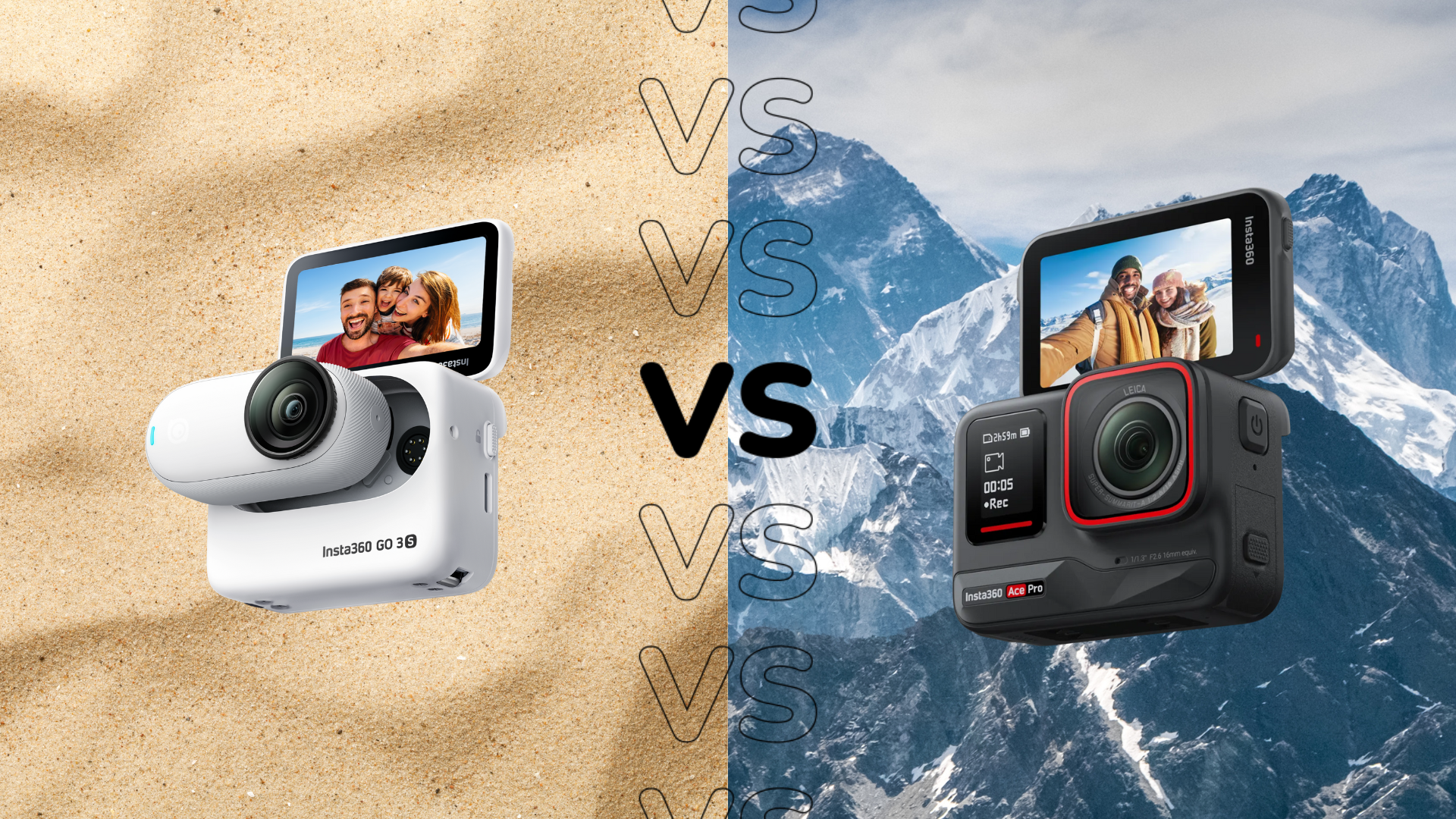 Insta360 Go 3S vs Insta360 Ace Pro : quelle est la différence ?