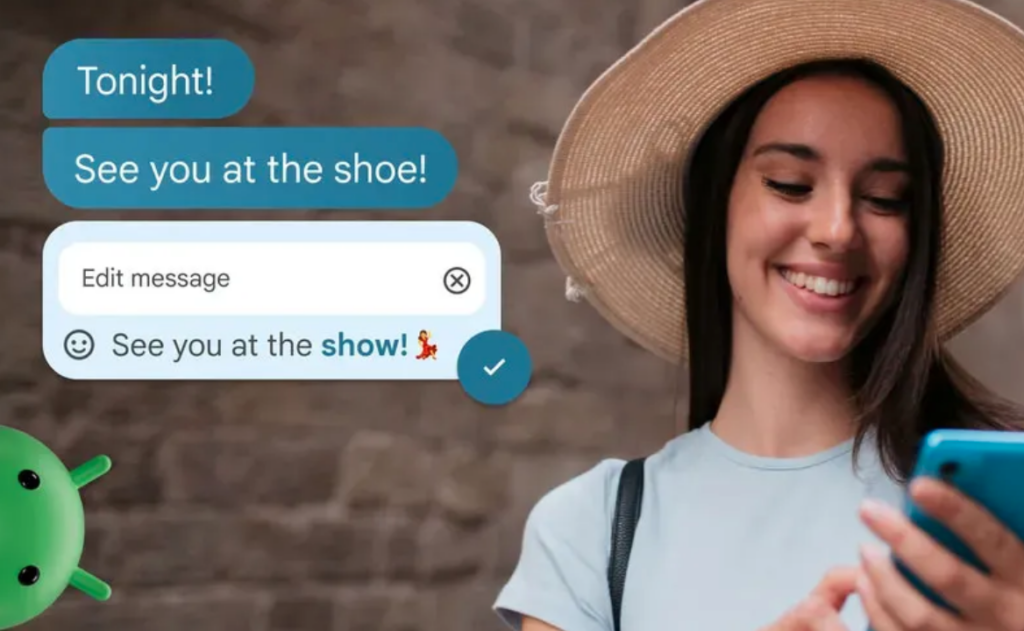 Google Modifier le message RCS