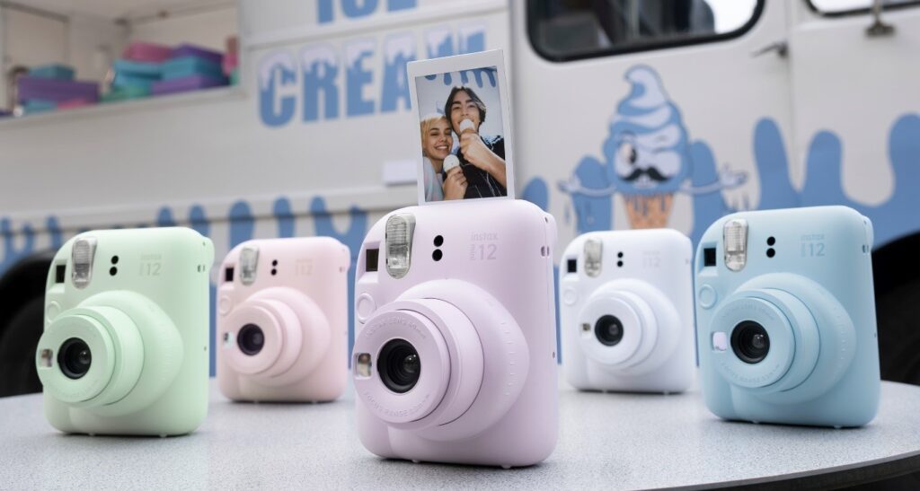 Instax Mini 12 toutes les couleurs