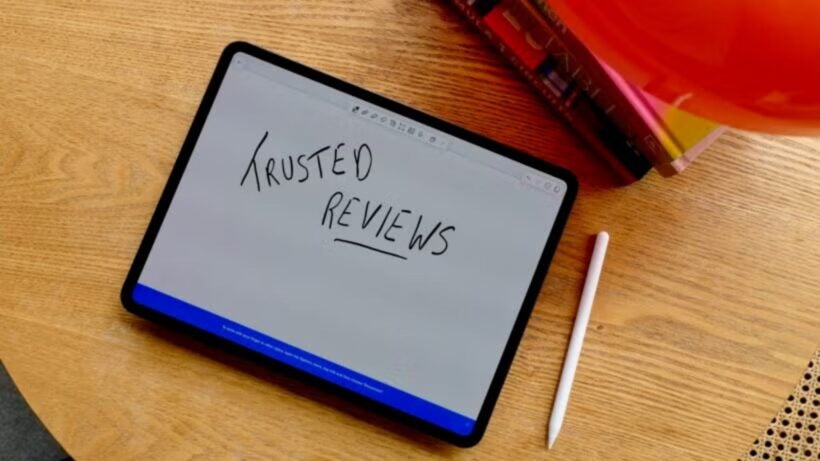 iPad Pro M4 avec un crayon Apple