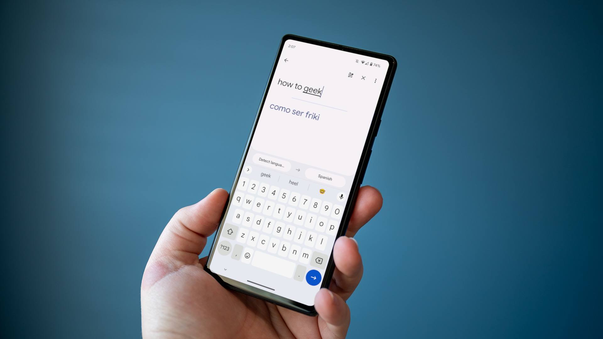 Google Translate on Android phone.
