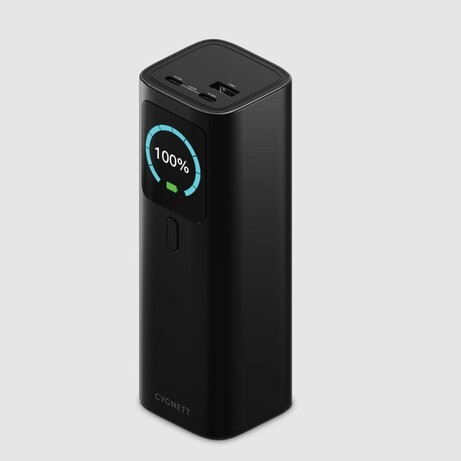 Banque d'alimentation pour ordinateur portable Cygnett HighPWR 148 W 27 K sur fond blanc