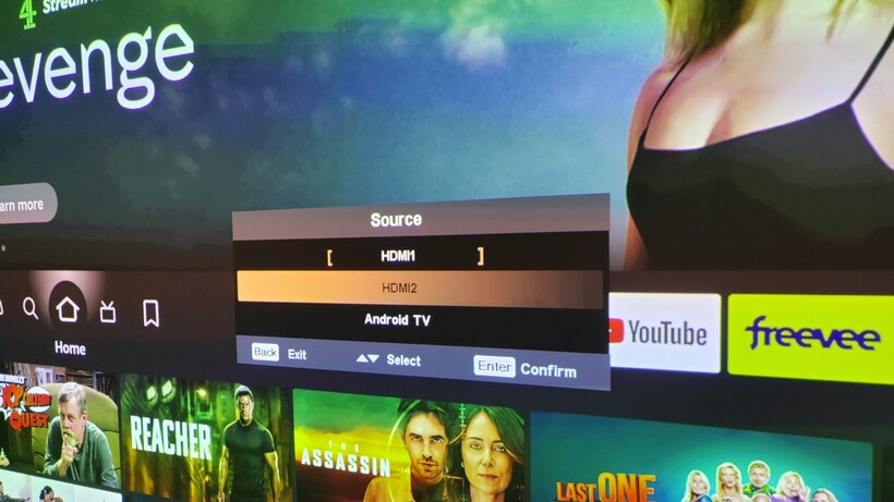 Paramètres HDR de l'Acer Vero PL3510ATV