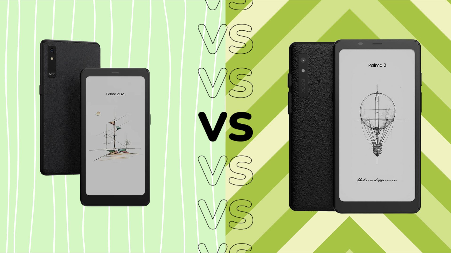 Boox Palma 2 Pro vs Palma 2 : Faut-il opter pour le Pro ?