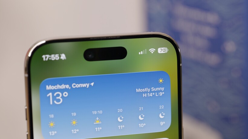 iPhone Air - icône de la batterie