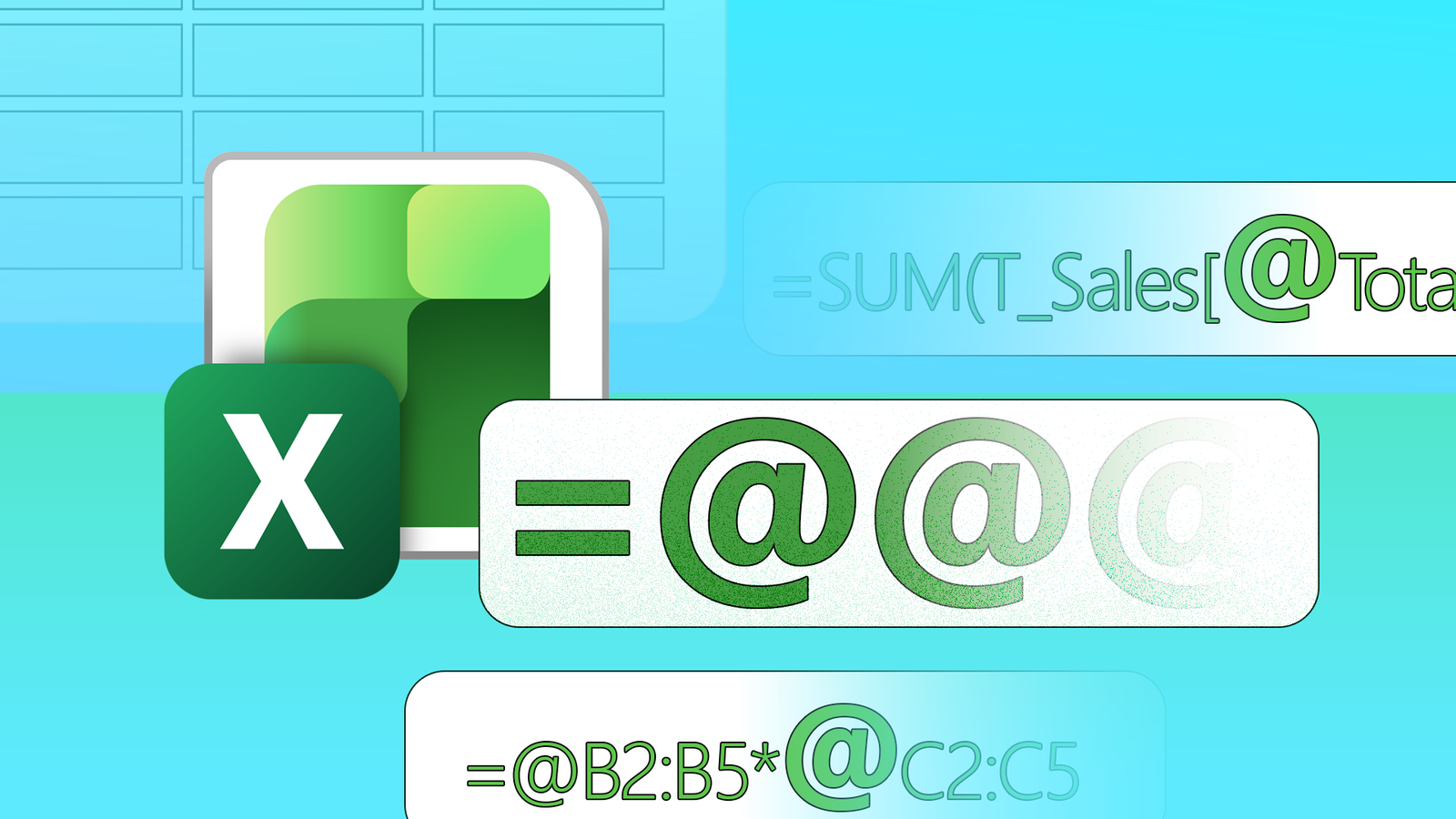 Vous devez savoir ce que fait le signe @ dans Excel