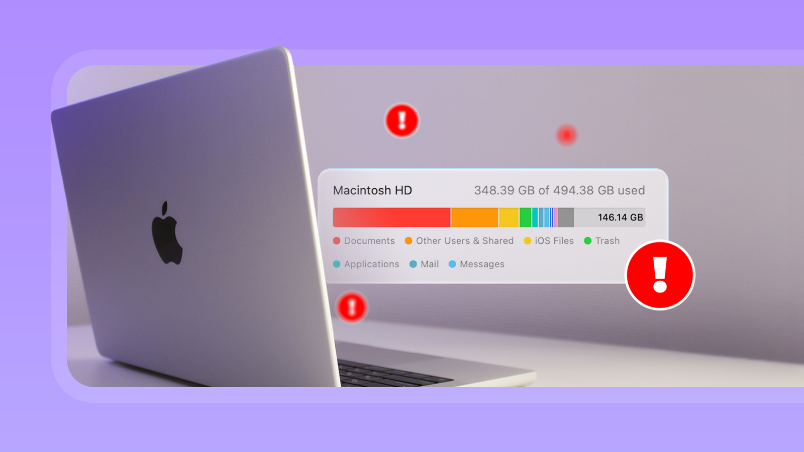 Comment libérer de l'espace disque sur votre Mac sans supprimer vos fichiers