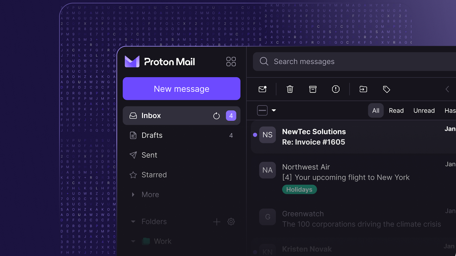 Proton Mail conserve les fonctionnalités utiles que vous perdez lors de la désactivation de l'IA ailleurs