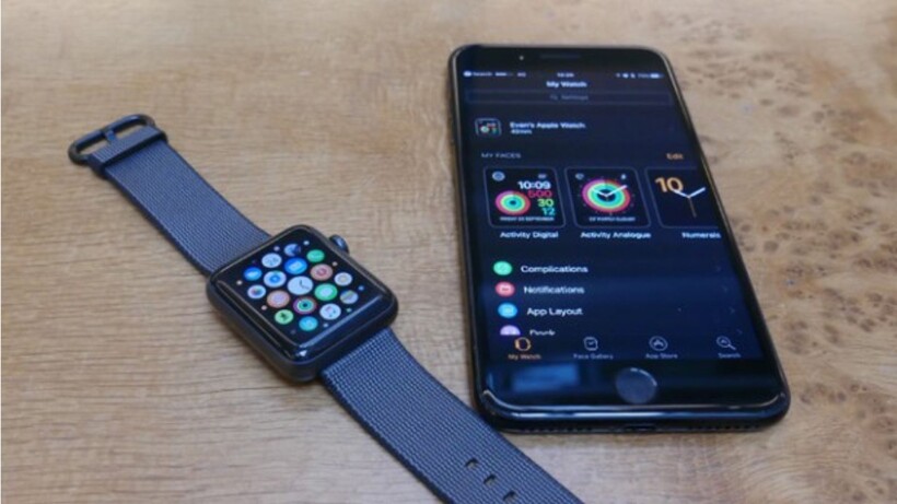 Apple Watch série 2 et iPhone