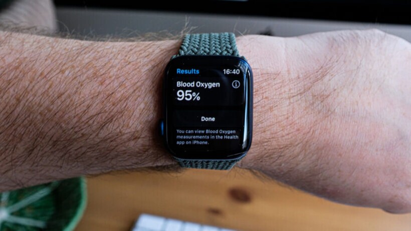 Apple Watch Series 6 Oxygène sanguin