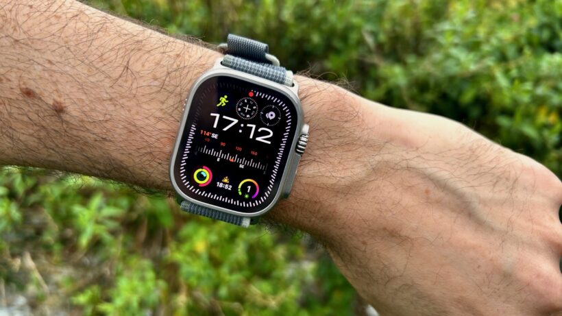 Cadran avant de l’Apple Watch Ultra 2