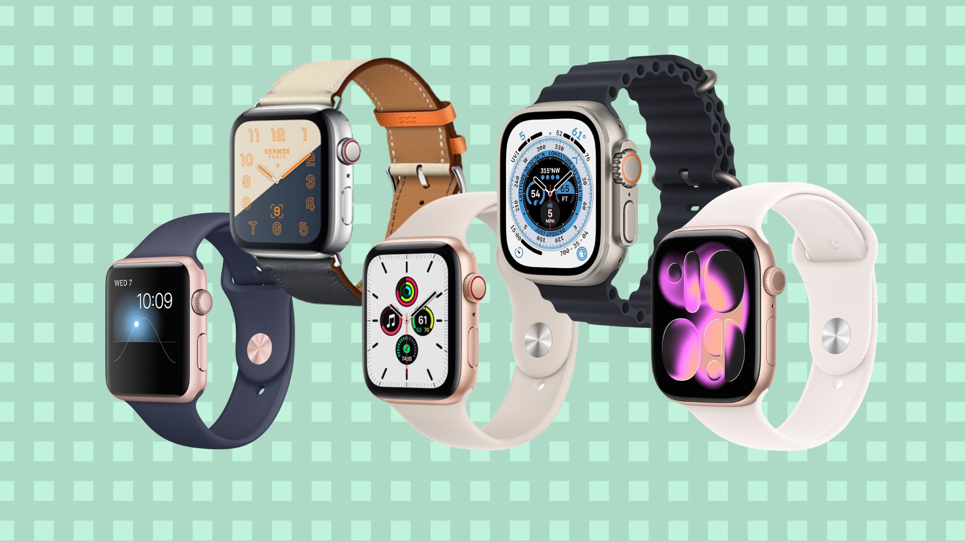 Chaque sortie d'Apple Watch par ordre chronologique : de 2015 à 2025
