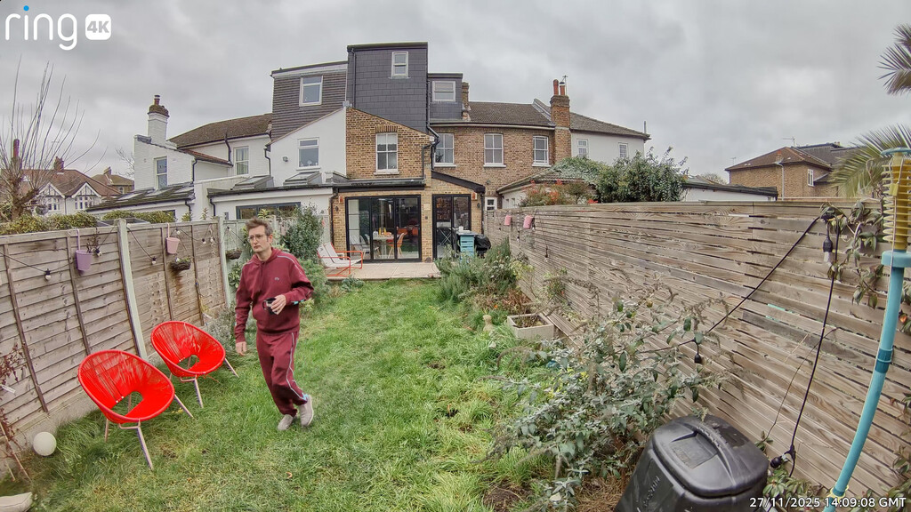 Exemple de journée Ring Outdoor Cam Pro