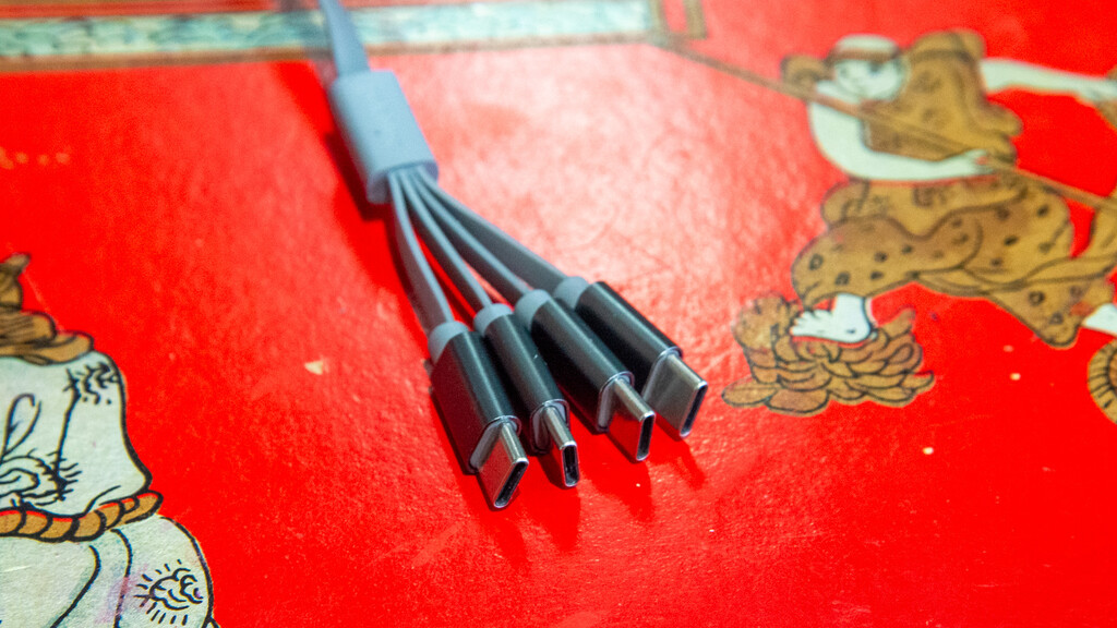 Piles rechargeables Paleblue AAA USB-C Câble USB-C