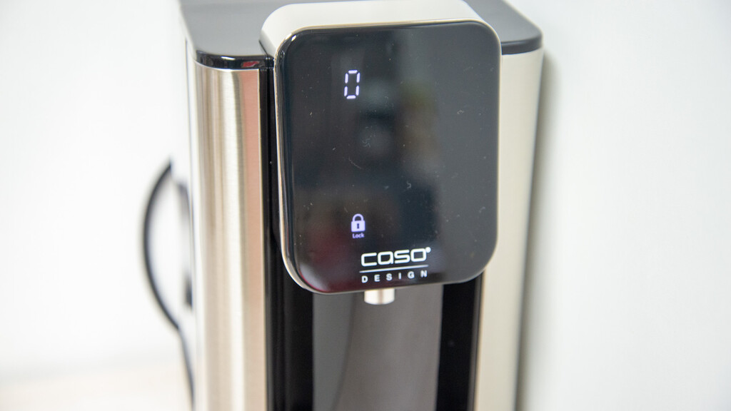 Distributeur d'eau chaude CASO Design HW 660 Turbo, affichage éteint