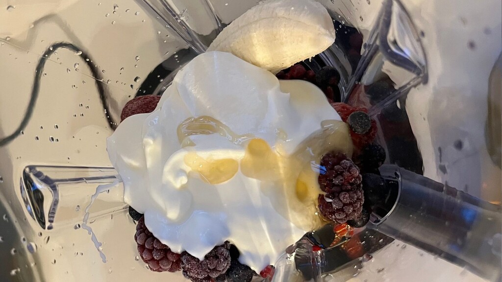 Ingrédients du smoothie KitchenAid Pure Power Blender