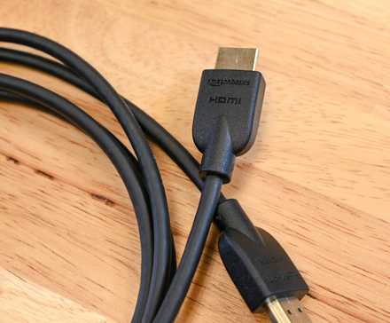 Câble HDMI haute vitesse Amazon Basics.