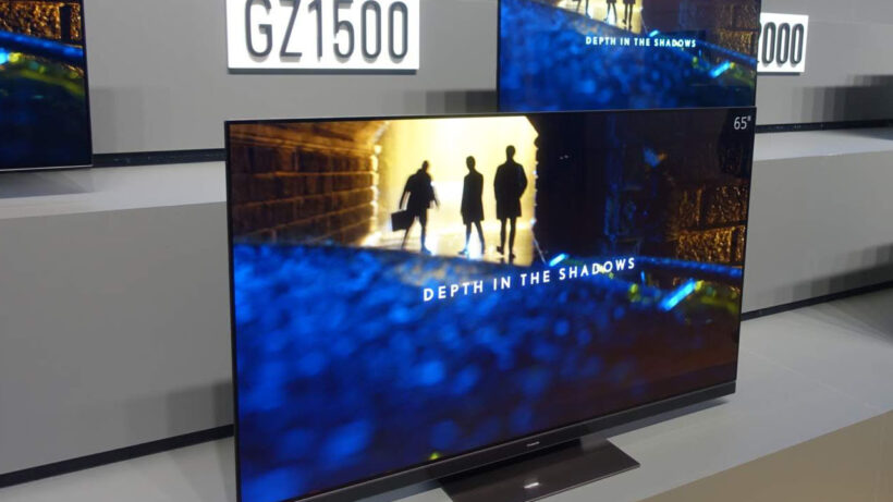 Panasonic TV 2019Une photo d'une scène de tournage d'un film intitulé Les Gardiens de la Galaxie Volume 2