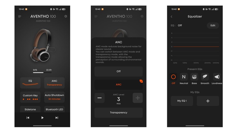 Application Beyerdynamic Aventho 100