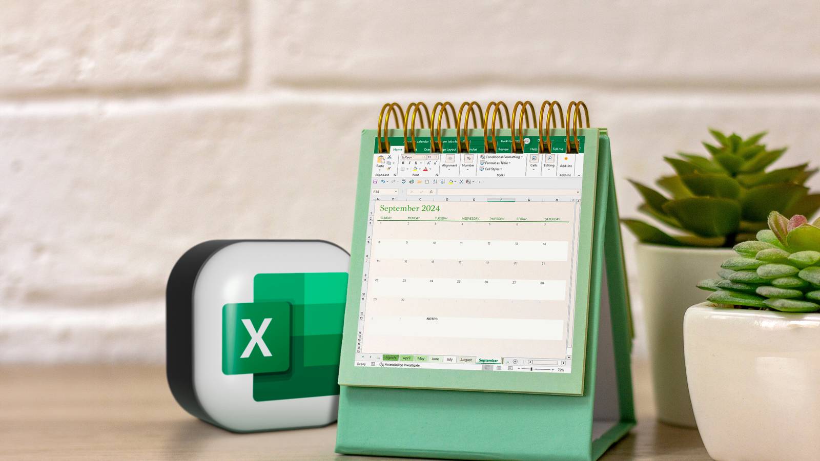 Je crée tous mes calendriers dans Excel. Voici comment vous pouvez également le faire