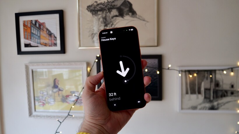 Recherche de précision AirTag 2 sur iPhone