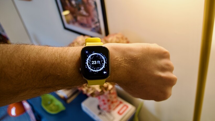 Recherche de précision AirTag 2 sur Apple Watch