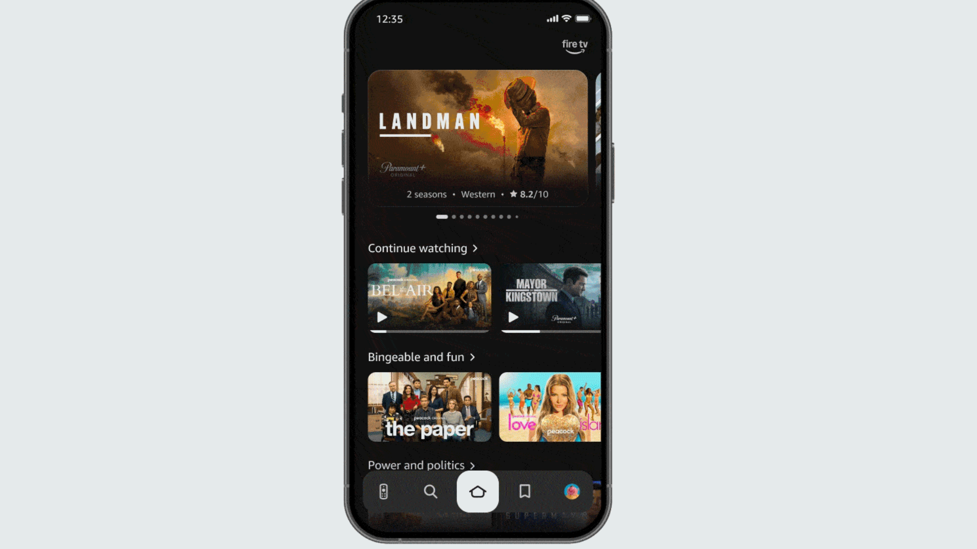La nouvelle interface Fire TV d'Amazon comprend une application mobile repensée