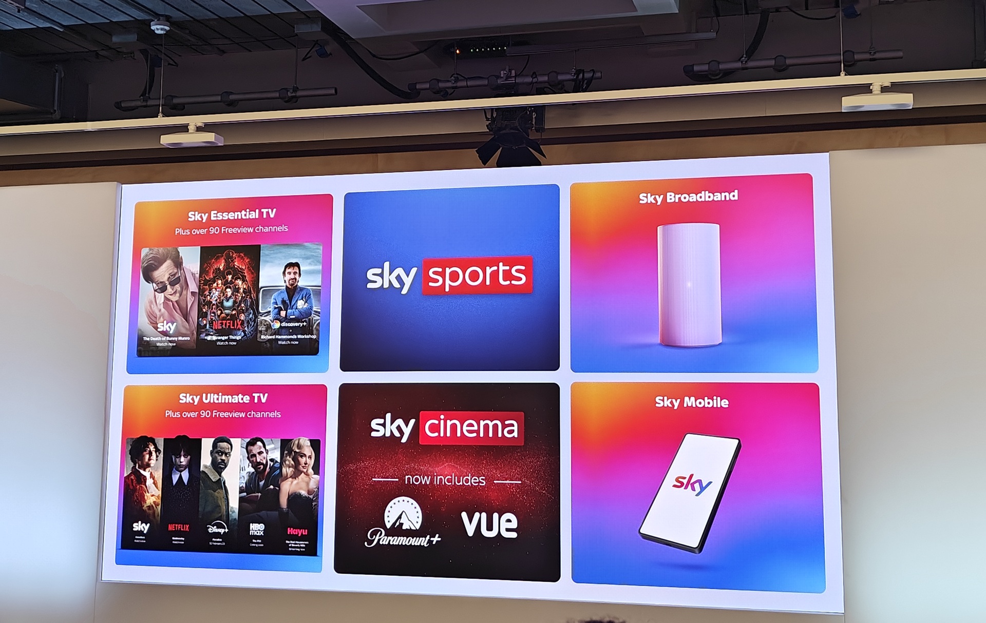 Sky facilite l'abonnement à Disney, HBO Max et Netflix