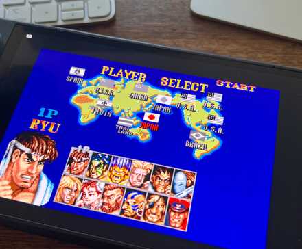 Super Street Fighter II Turbo sur un Steam Deck.-1