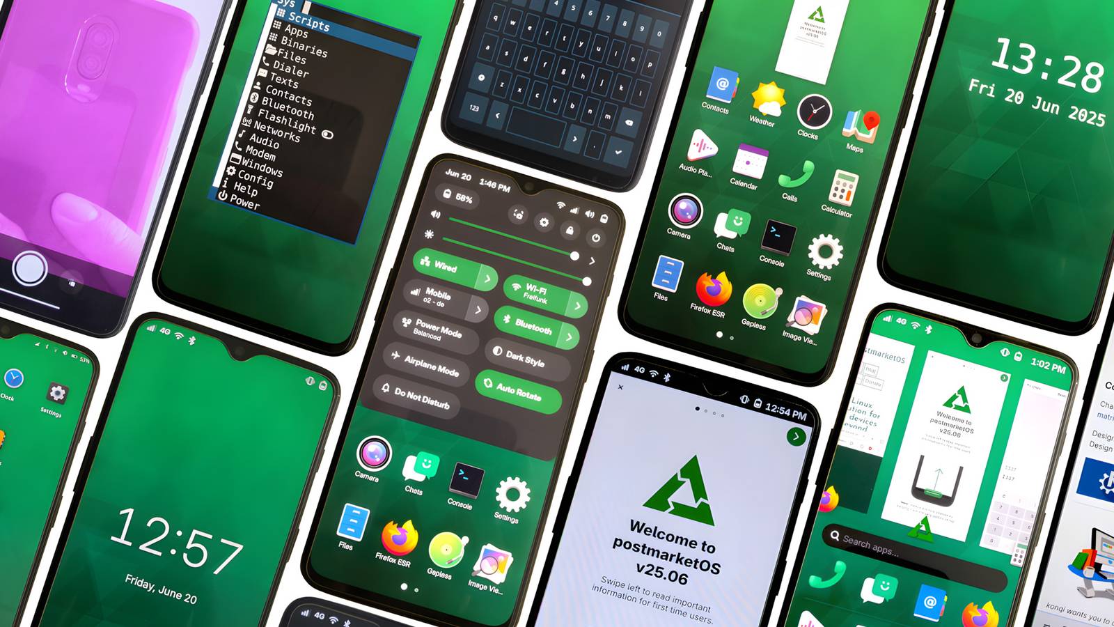 Les téléphones Linux pourraient être encore meilleurs avec postmarketOS 'Duranium'