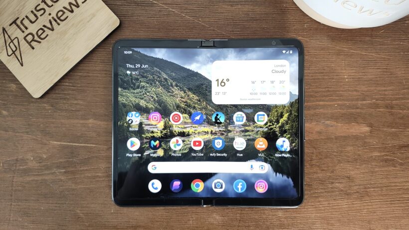 Google Pixel Fold déplié