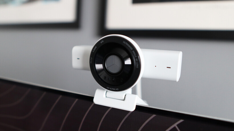 Profil avec obturateur de confidentialité fermé - Razer Kiyo V2