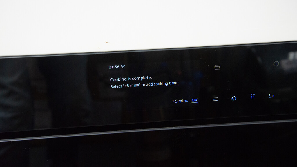 Four compact sur mesure Samsung série 7 50 L NQ5B7993AAK ajouter cinq minutes