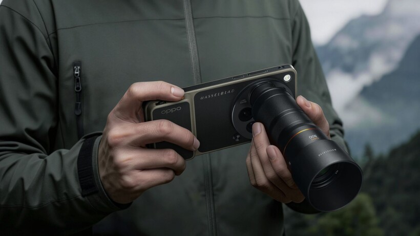 Objectif téléconvertisseur Oppo Find X9 Ultra