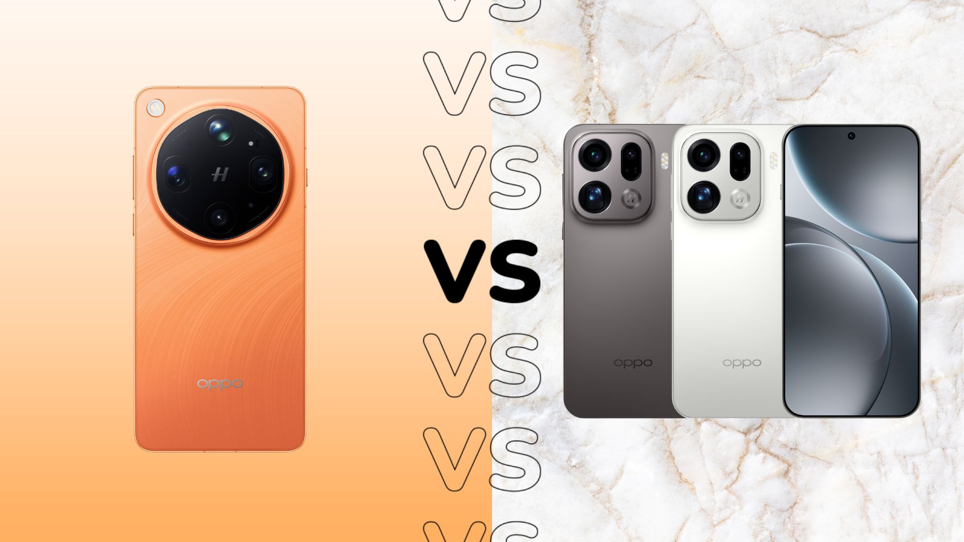 Oppo Find X9 Ultra vs Oppo Find X9 Pro : Quelle est la différence ?