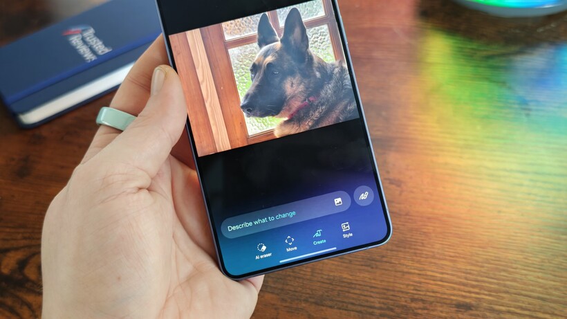 Édition d’images du Galaxy S26 Ultra