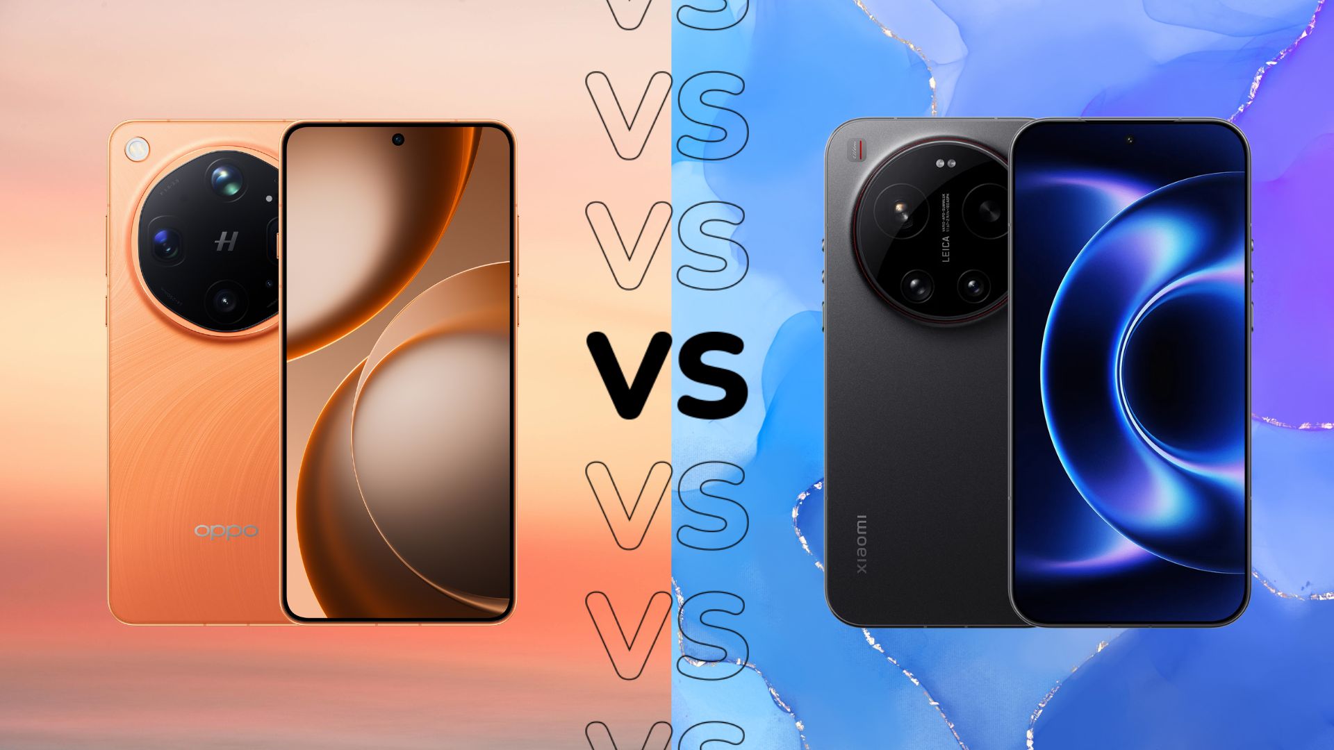 Oppo Find X9 Ultra vs Xiaomi 17 Ultra : comparaison des androïdes