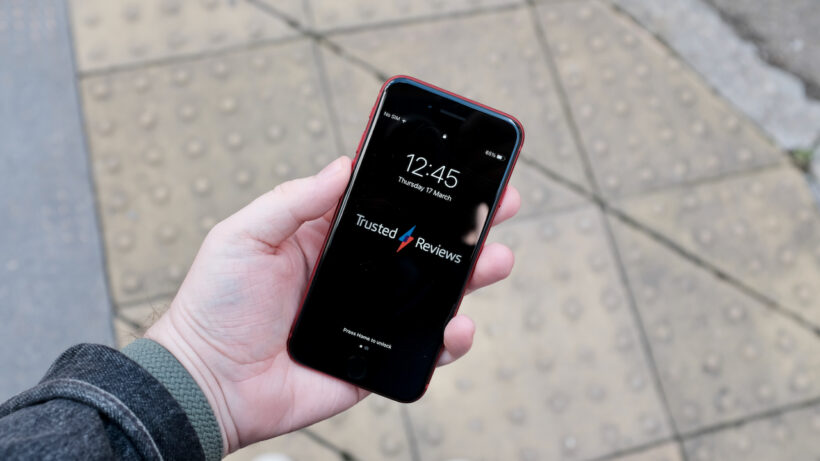 L'écran de 4,7 pouces de l'iPhone SE 2022