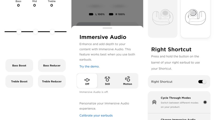 Personnalisation de l’application Bose Ultra Open Earbuds