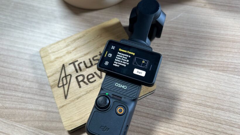 Cadrage dynamique DJI Osmo Pocket 3