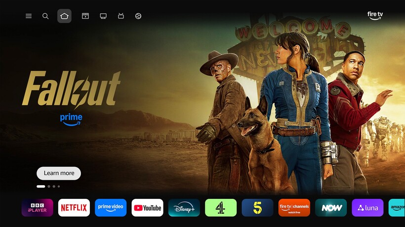 Toute nouvelle expérience Fire TV 2026
