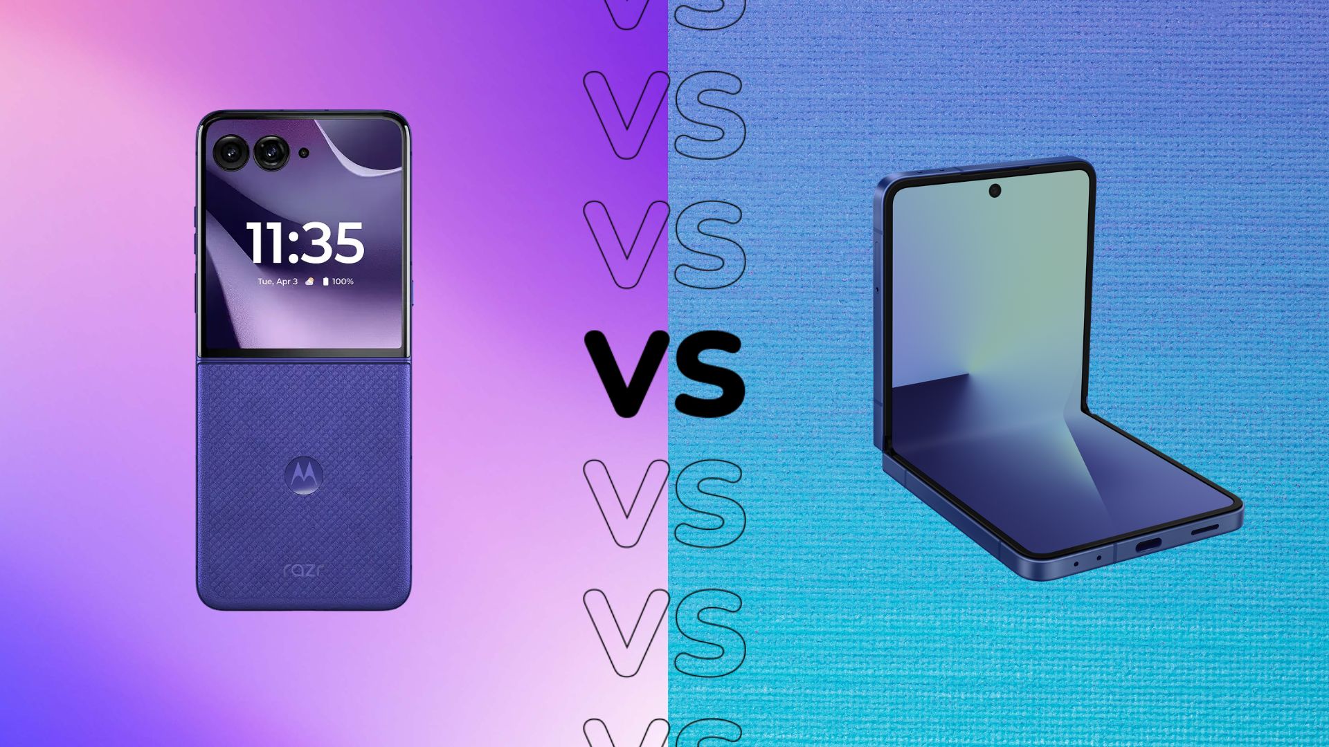 Comparaison des téléphones à clapet phares