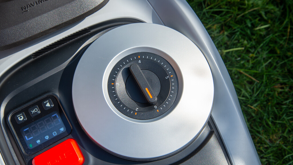Hauteur de coupe du Segway Navimow i205 AWD