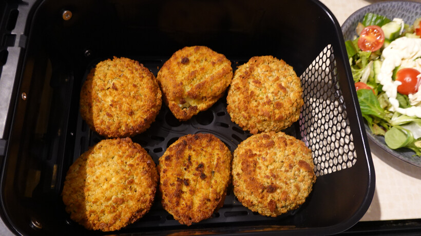 Fishcakes - Friteuse à air empilée à double panier Philips série 4000 (NA462) Images