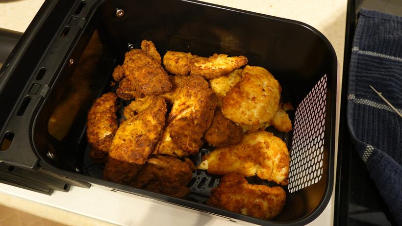 Poulet - Friteuse à air à double panier empilé Philips 4000 Series (NA462) Aliments Images